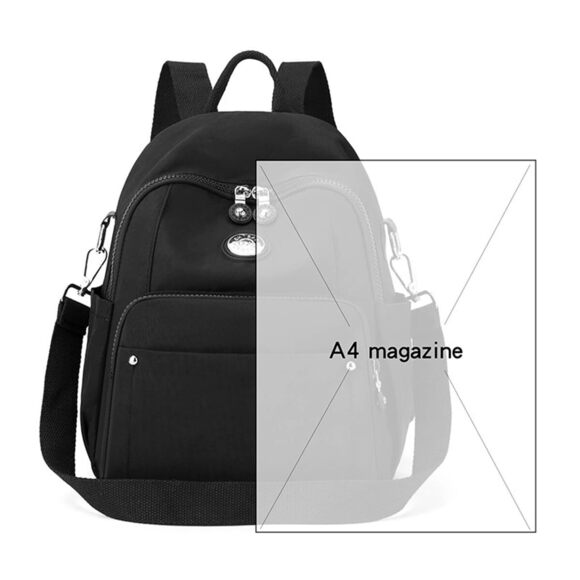 2995 Mini Backpack 11.8 Inch Nylon Lightweight Durable Adjustable Shoulder main image 5